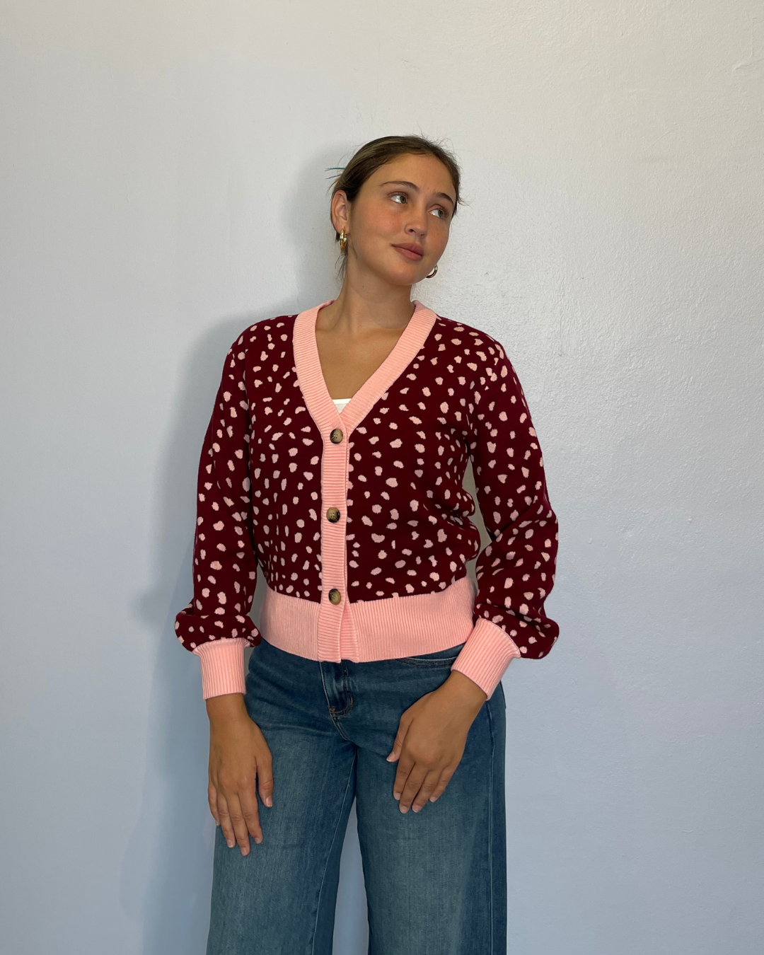 Deer Cardigan plus-size - AMOUR781
