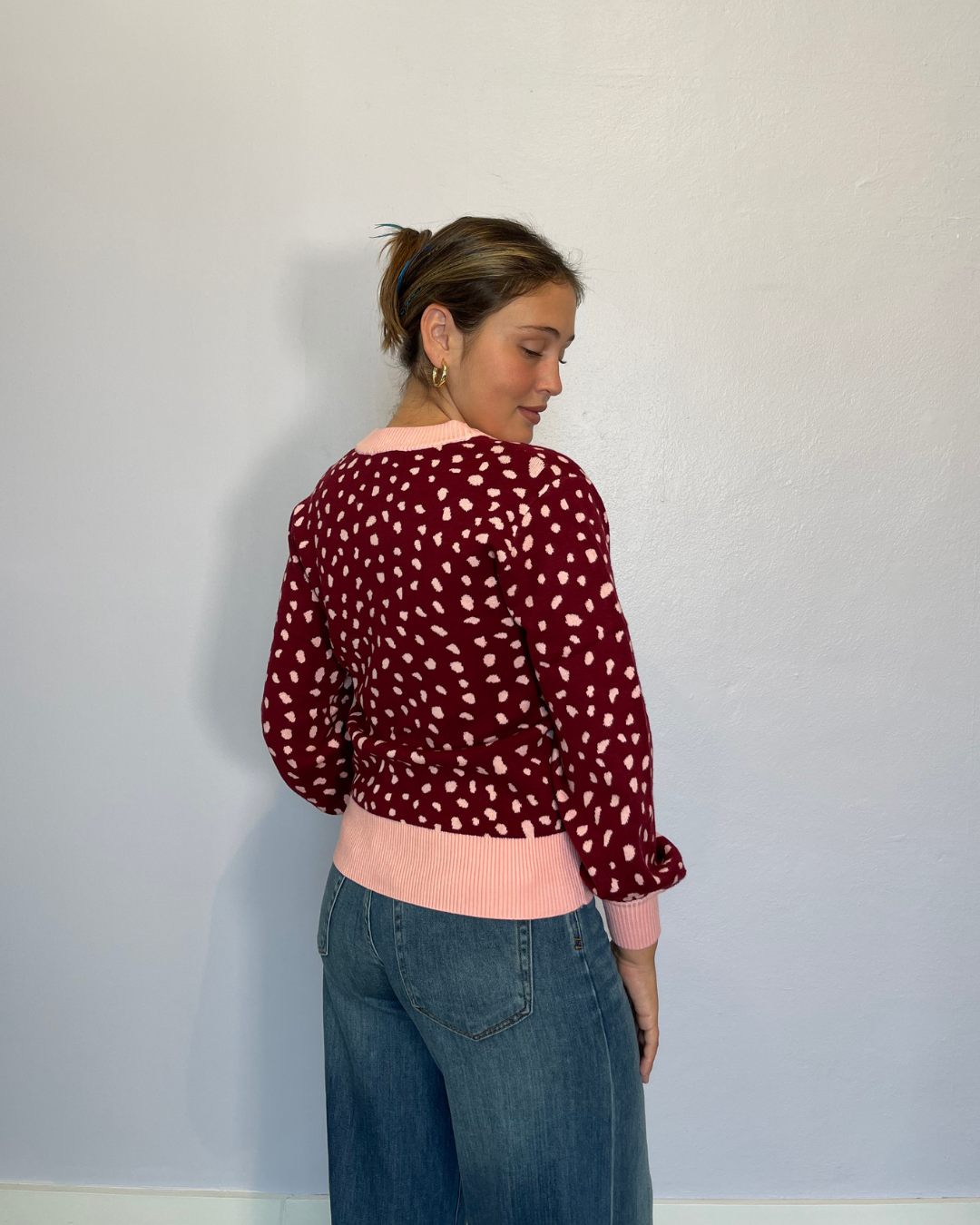 Deer Cardigan plus-size - AMOUR781