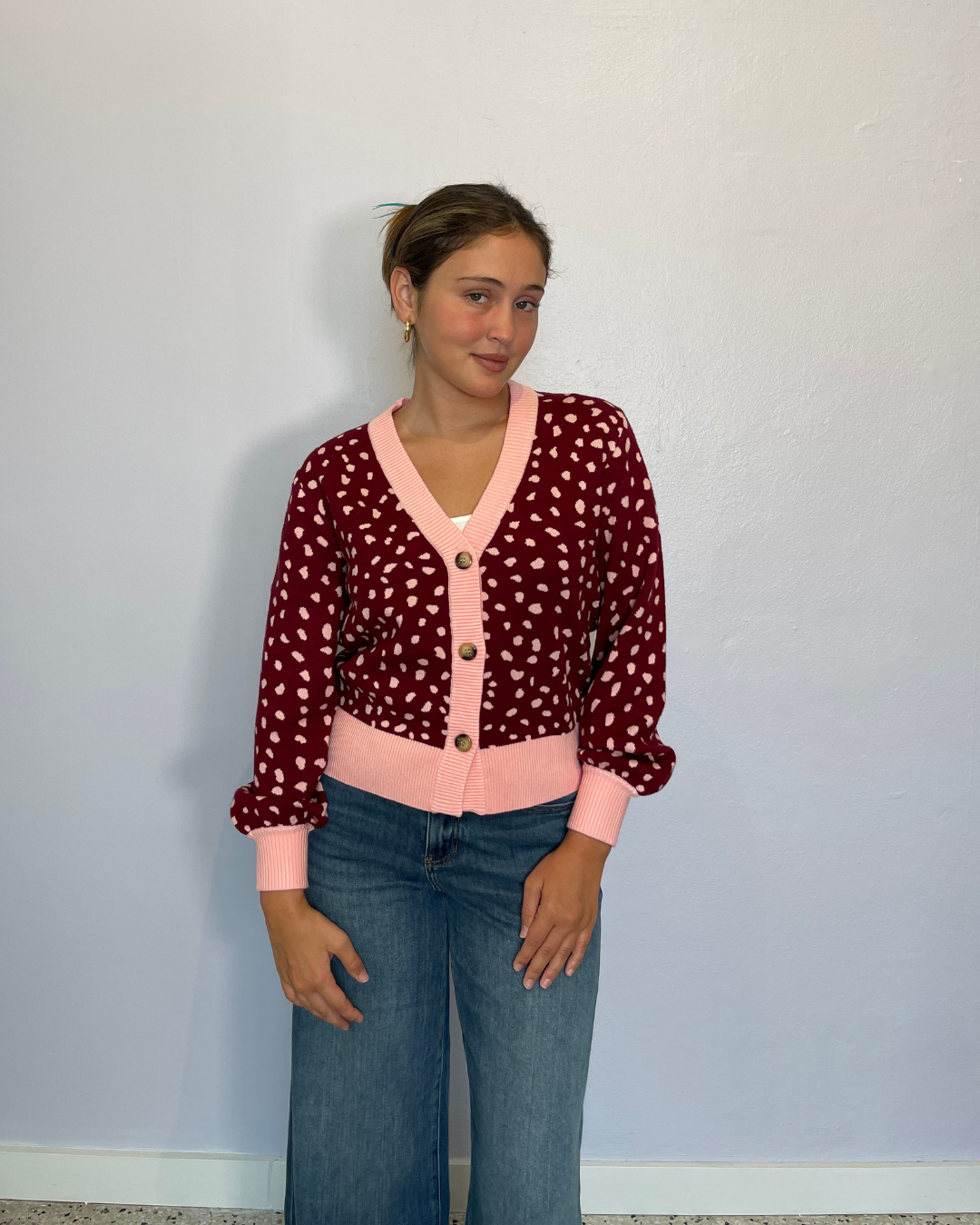 Deer Cardigan plus-size - AMOUR781