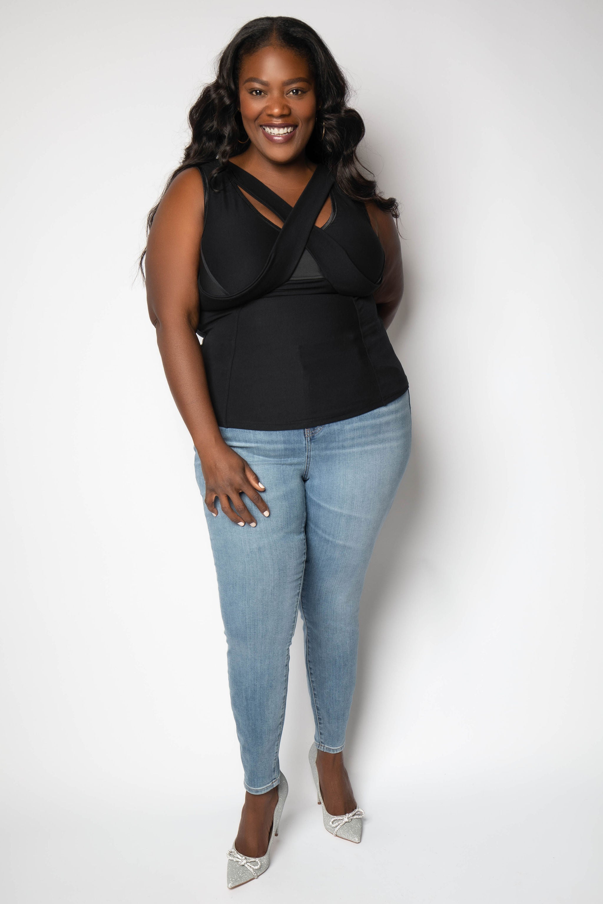 FULL SUPPORT BRA-FREE TOP plus-size - AMOUR781