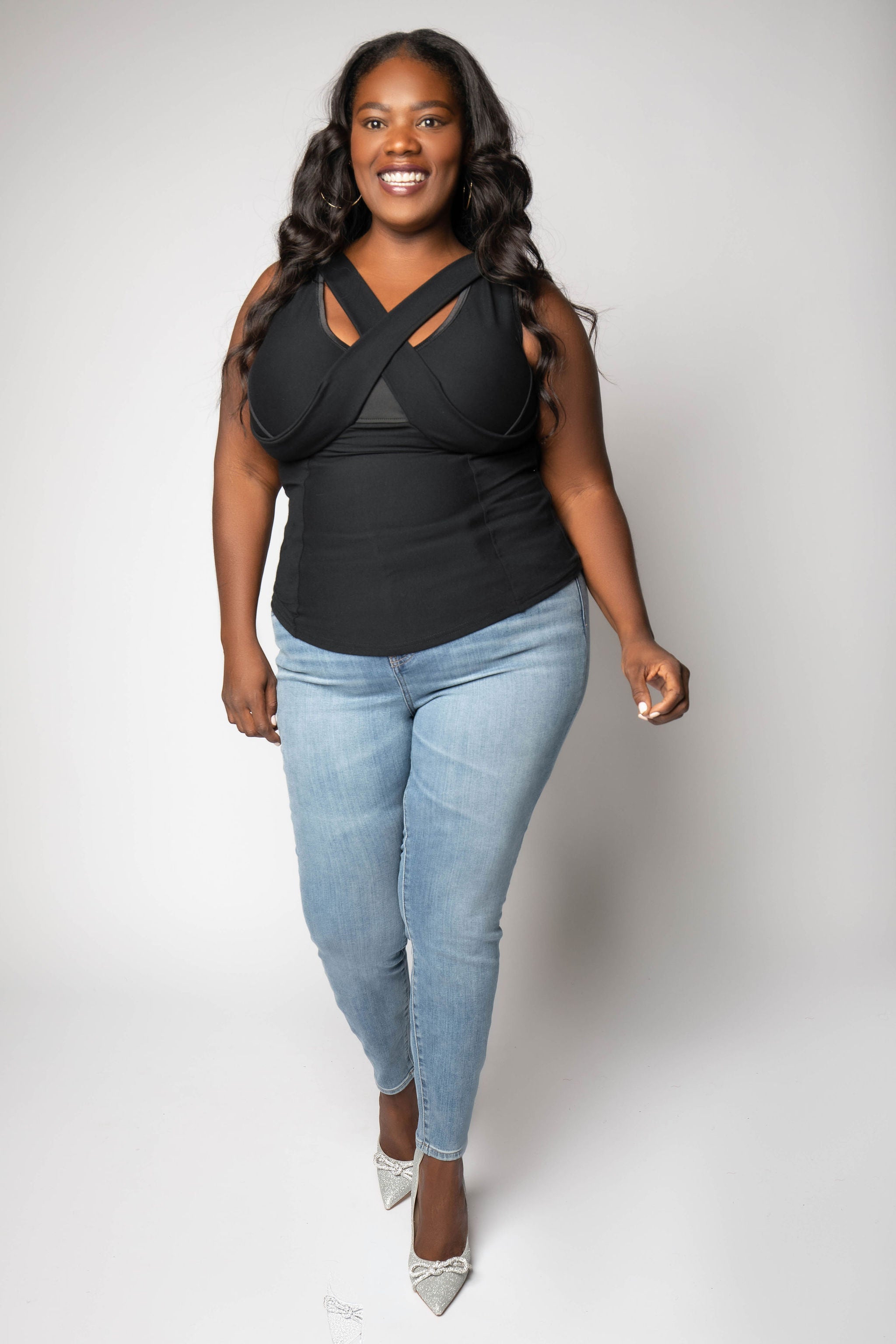 FULL SUPPORT BRA-FREE TOP plus-size - AMOUR781