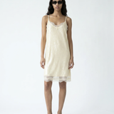 Lace Trim Sequin Dress plus-size - AMOUR781