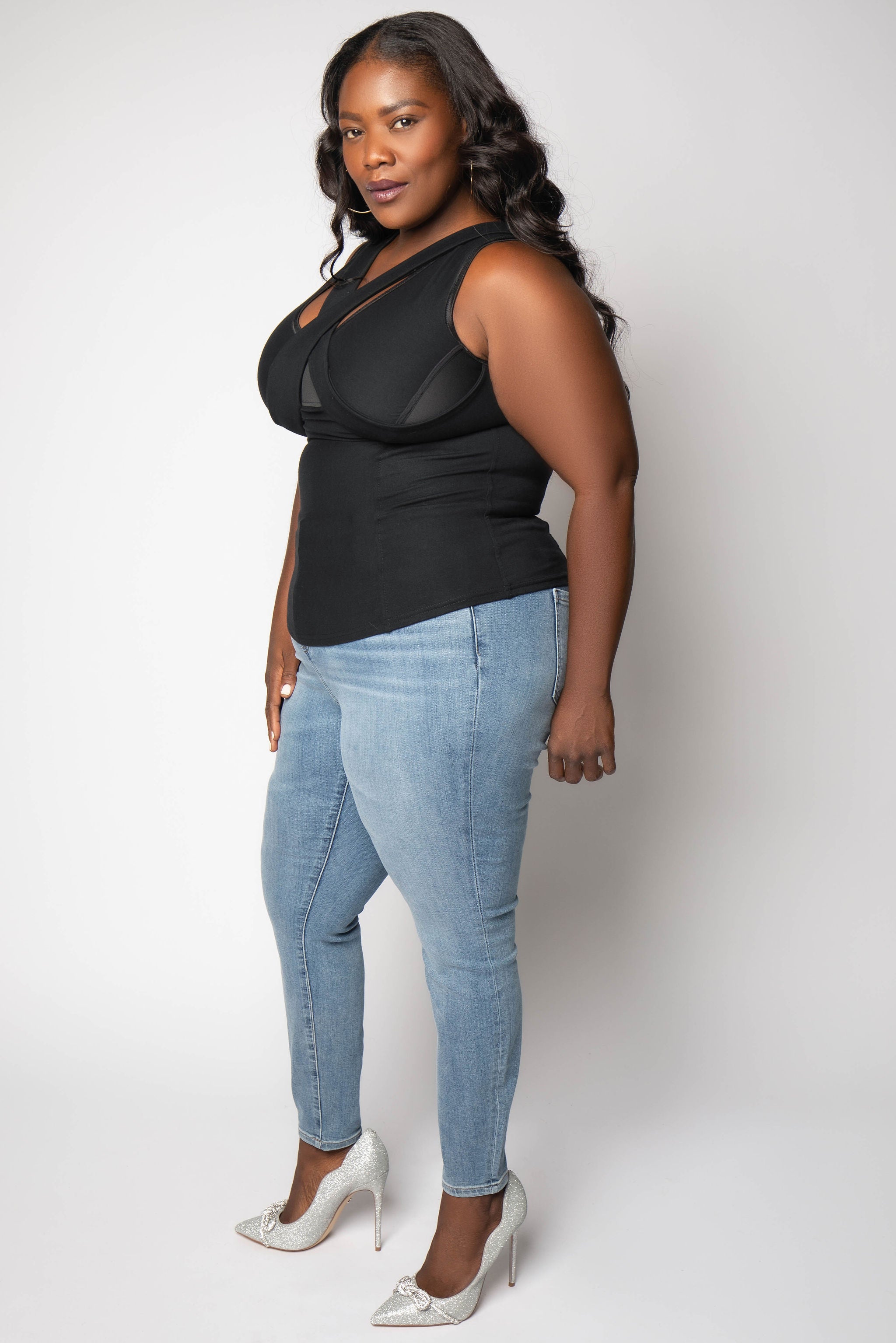 FULL SUPPORT BRA-FREE TOP plus-size - AMOUR781