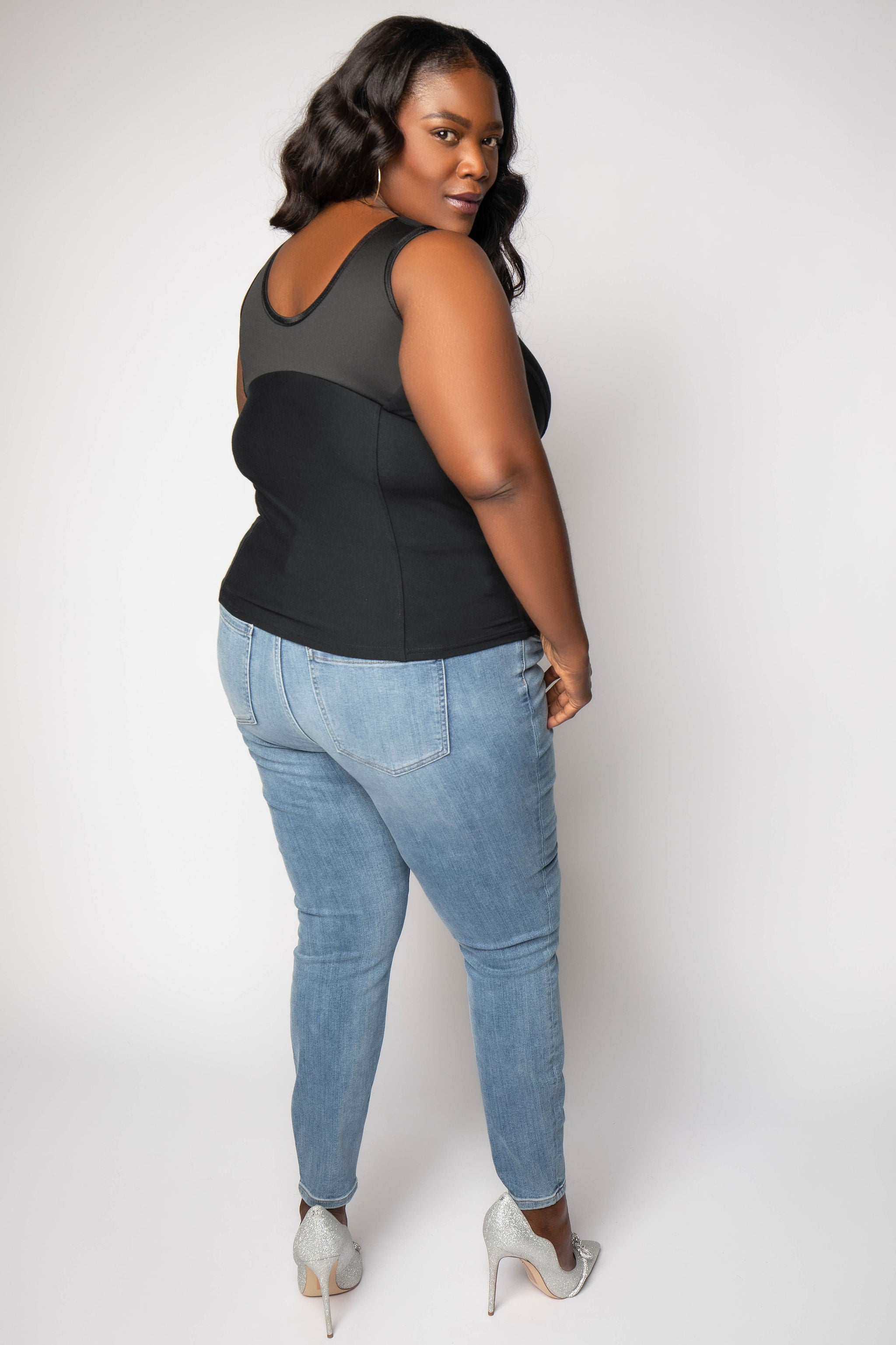 FULL SUPPORT BRA-FREE TOP plus-size - AMOUR781