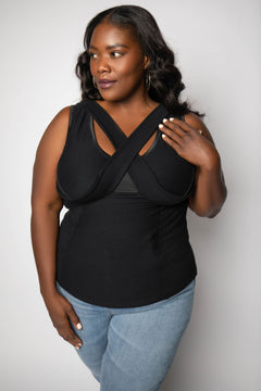 FULL SUPPORT BRA-FREE TOP plus-size - AMOUR781