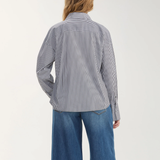 Long Sleeve button front with Embellishment