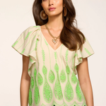 BETTIE Lime plus-size - AMOUR781