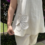 LINEN TANK plus-size - AMOUR781