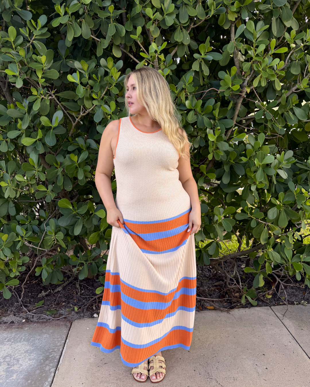 The Tavira Knit Dress plus-size - AMOUR781