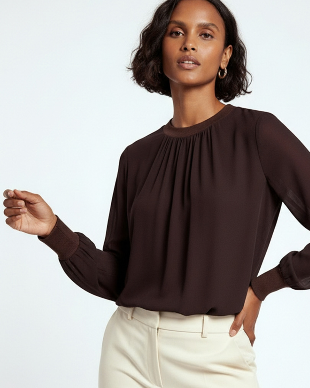 LENNA BLOUSE plus-size - AMOUR781