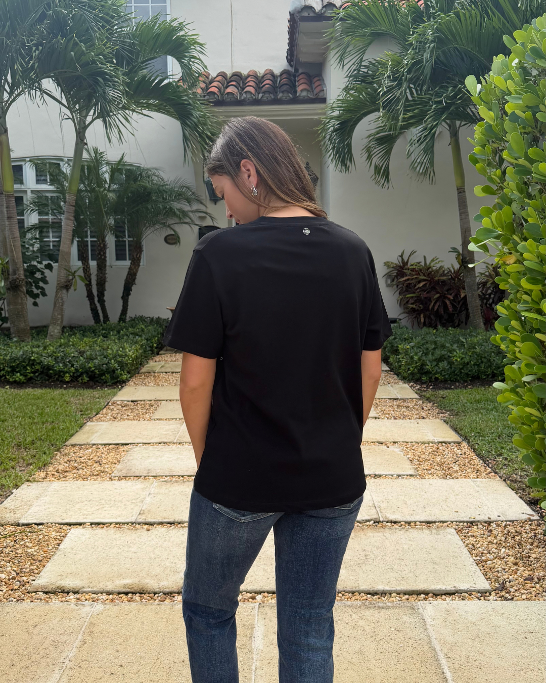 Embellished T-Shirt plus-size - AMOUR781