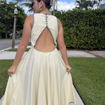 Open Back Midi Swing Dress plus-size - AMOUR781