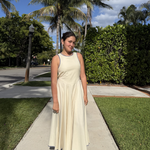 Open Back Midi Swing Dress plus-size - AMOUR781