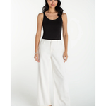 Weekender wide leg 30" inseam White plus-size - AMOUR781