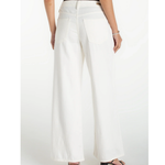 Weekender wide leg 30" inseam White plus-size - AMOUR781