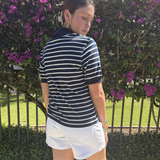 Navy Polo plus-size - AMOUR781