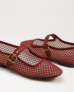 MICHAELA, Scarlet mesh plus-size - AMOUR781