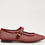 MICHAELA, Scarlet mesh plus-size - AMOUR781