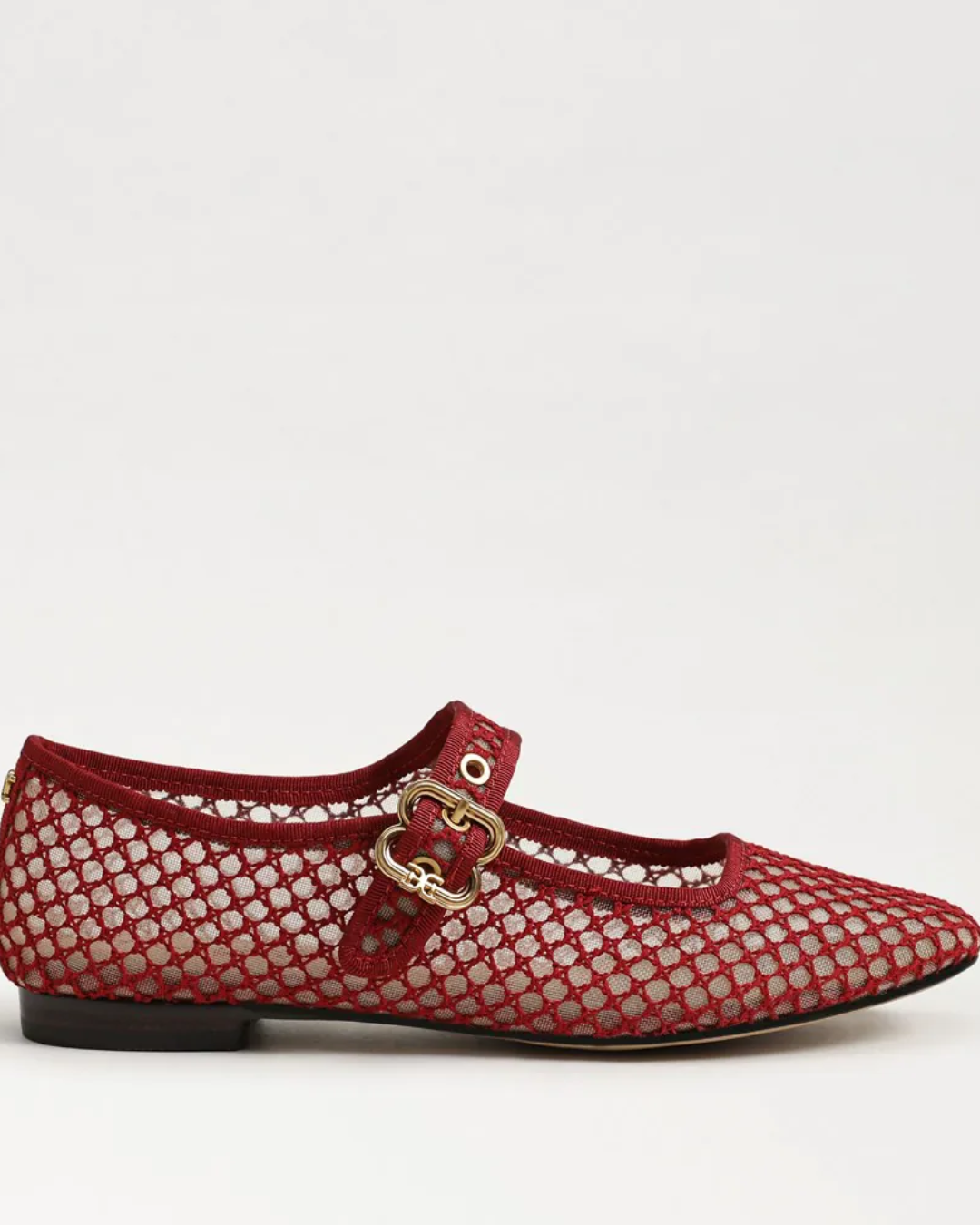 MICHAELA, Scarlet mesh plus-size - AMOUR781