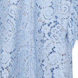 Lace shirt with floral details plus-size - AMOUR781