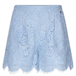 Shorts with decorative workmanship and finished edge plus-size - AMOUR781