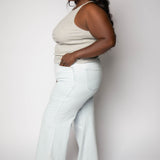 MICRO RIB CREWNECK TANK plus-size - AMOUR781