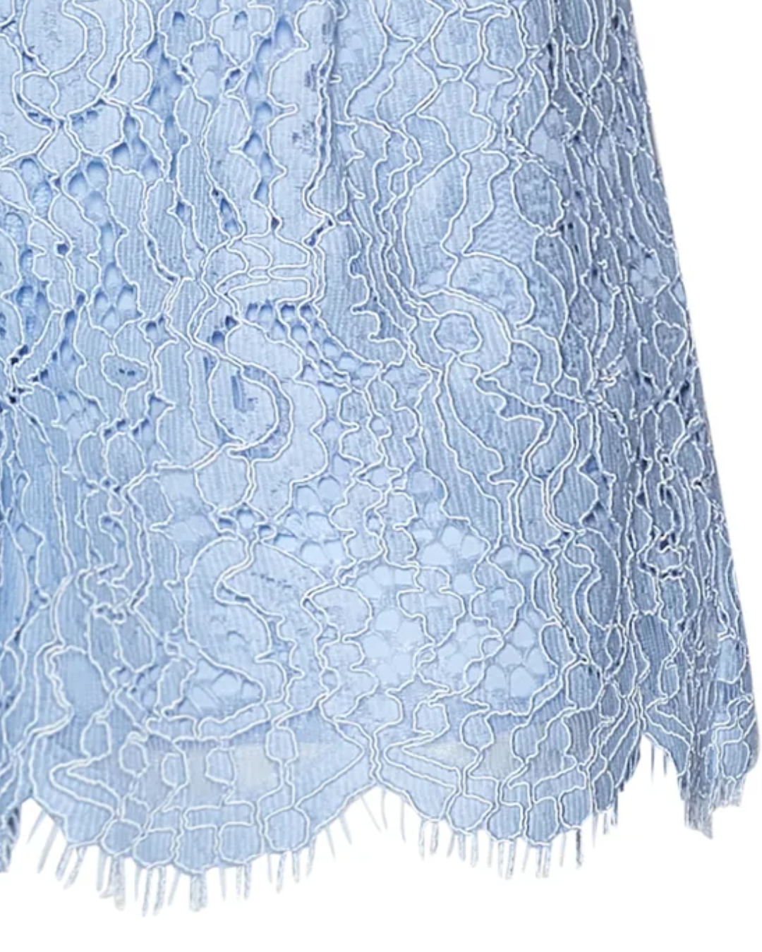 Shorts with decorative workmanship and finished edge plus-size - AMOUR781