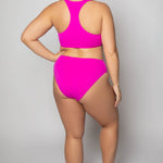 COMPRESSION SWIM BRIEF plus-size - AMOUR781