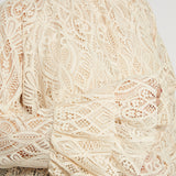 LACEY TIERED LONG SLEEVE BLOUSE plus-size - AMOUR781