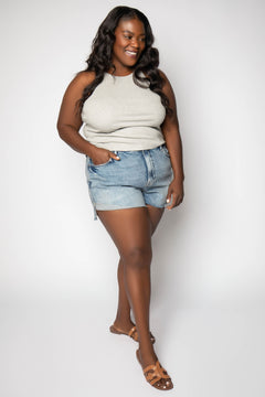 GOOD CURVE SHORT plus-size - AMOUR781