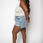 GOOD CURVE SHORT plus-size - AMOUR781