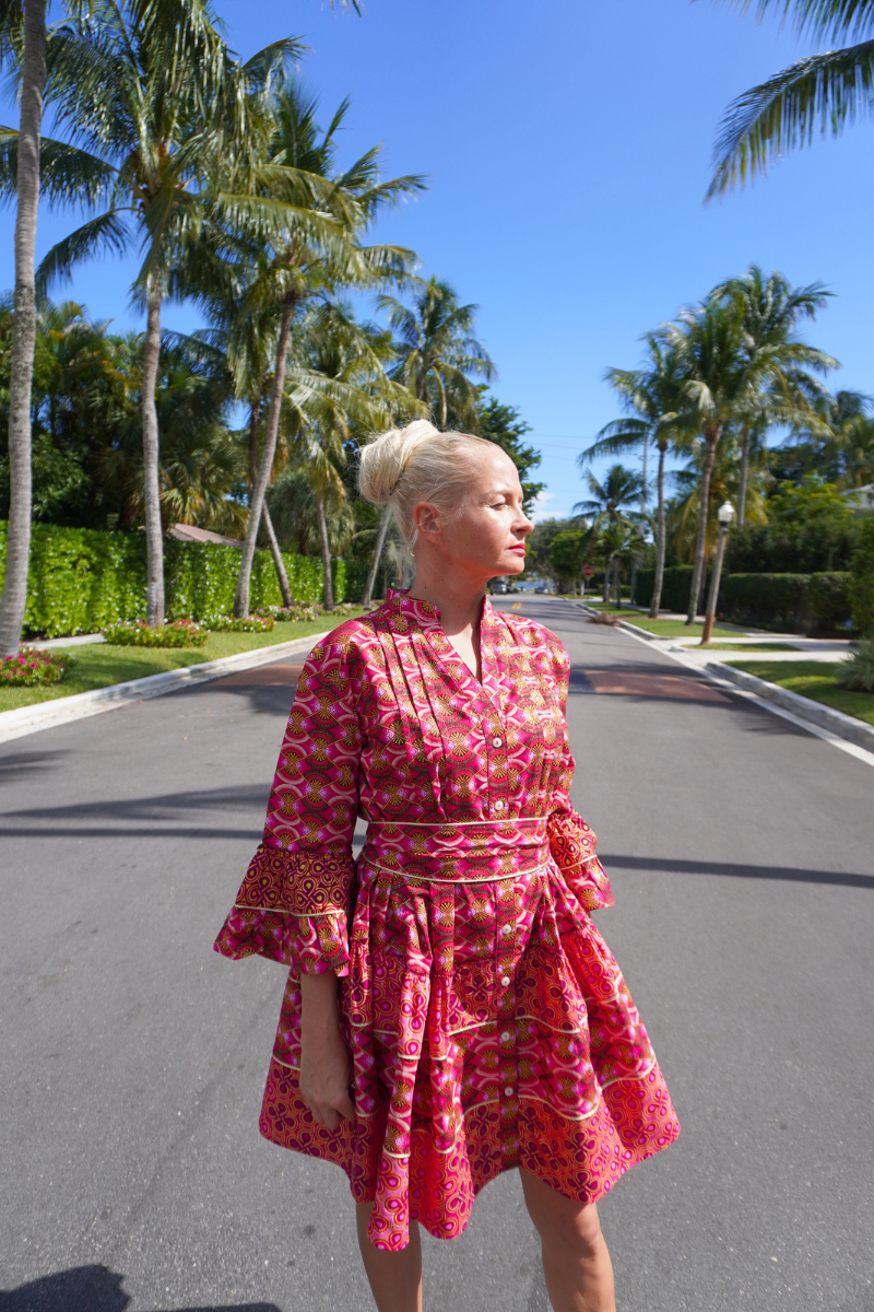 POMPADOUR BOUBOU DRESS plus-size - AMOUR781