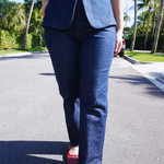 THE VALENTINA SUPER HIGH RISE STRAIGHT plus-size - AMOUR781