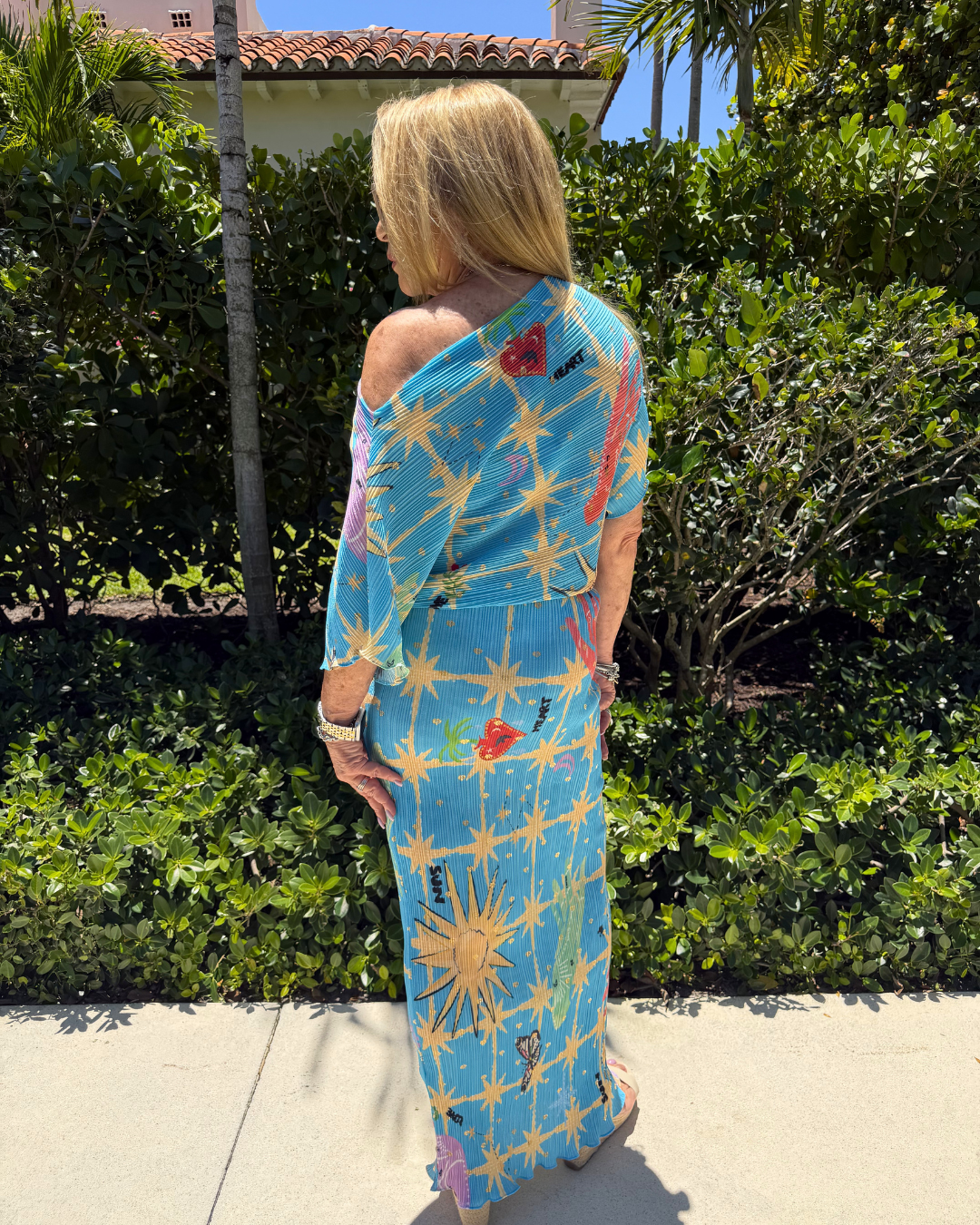 Blue Celestial Tilly Dress plus-size - AMOUR781