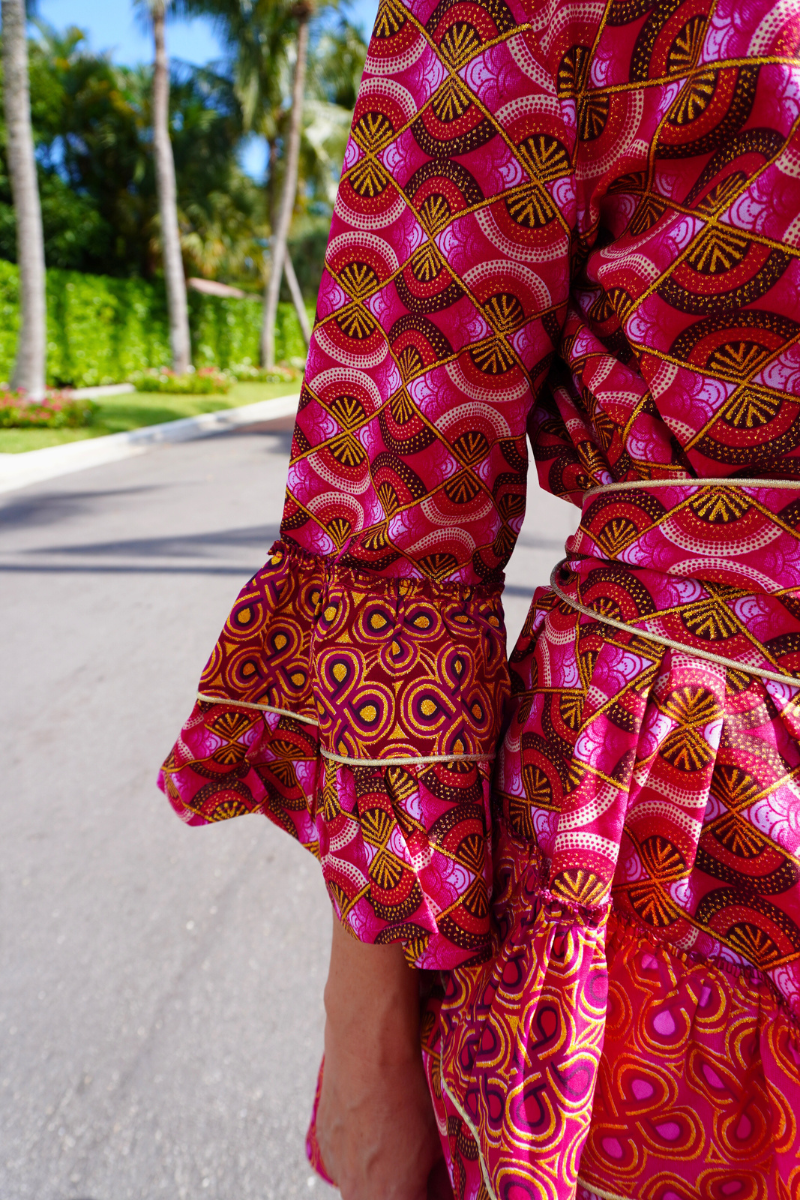 POMPADOUR BOUBOU DRESS plus-size - AMOUR781