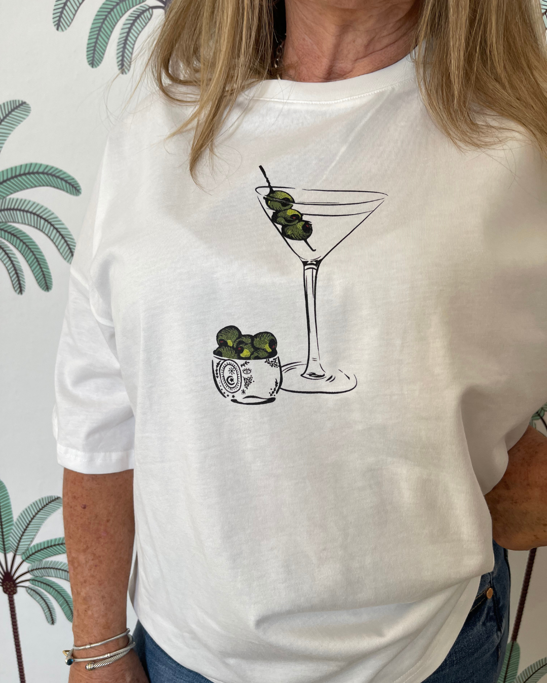 MARTINI T-SHIRT plus-size - AMOUR781