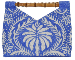 BAMBOO HANDLE BEADED BAG plus-size - AMOUR781