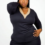 ARIES TOP plus-size - AMOUR781