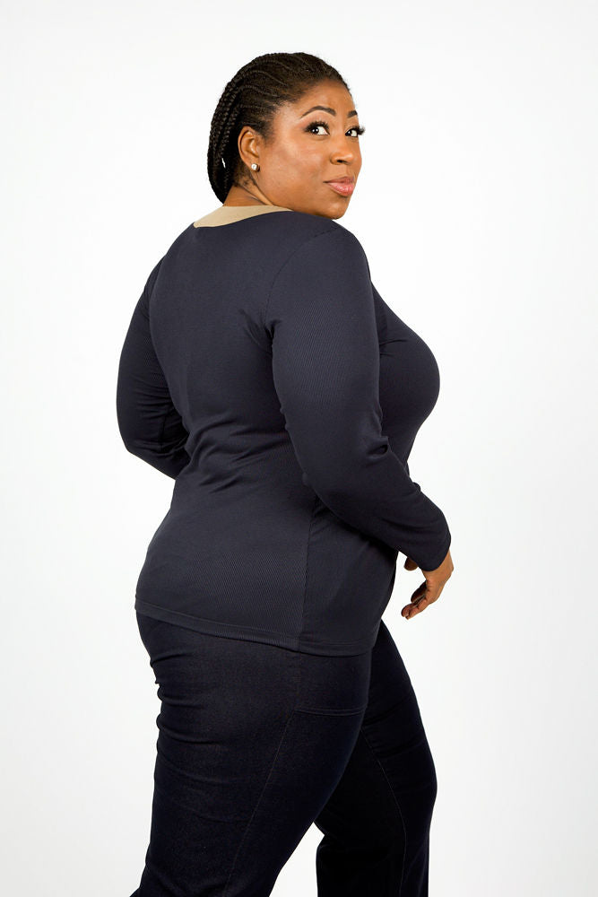 ARIES TOP plus-size - AMOUR781