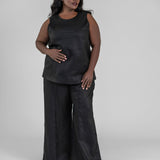 AVA LINEN TANK plus-size - AMOUR781