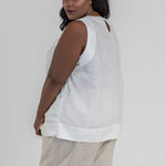 AVA LINEN TANK plus-size - AMOUR781