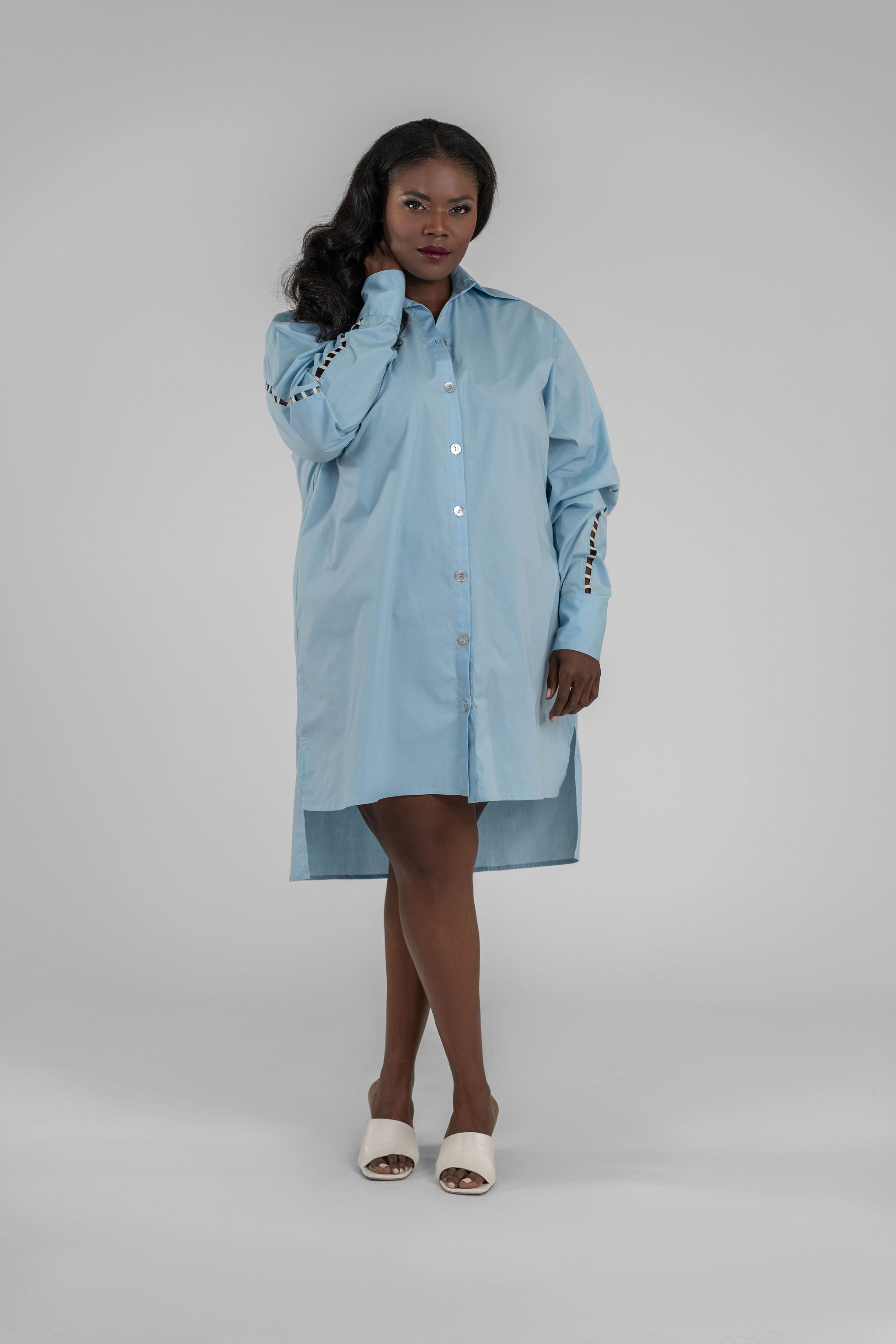 BLOUSE TUNIC DRESS plus-size - AMOUR781