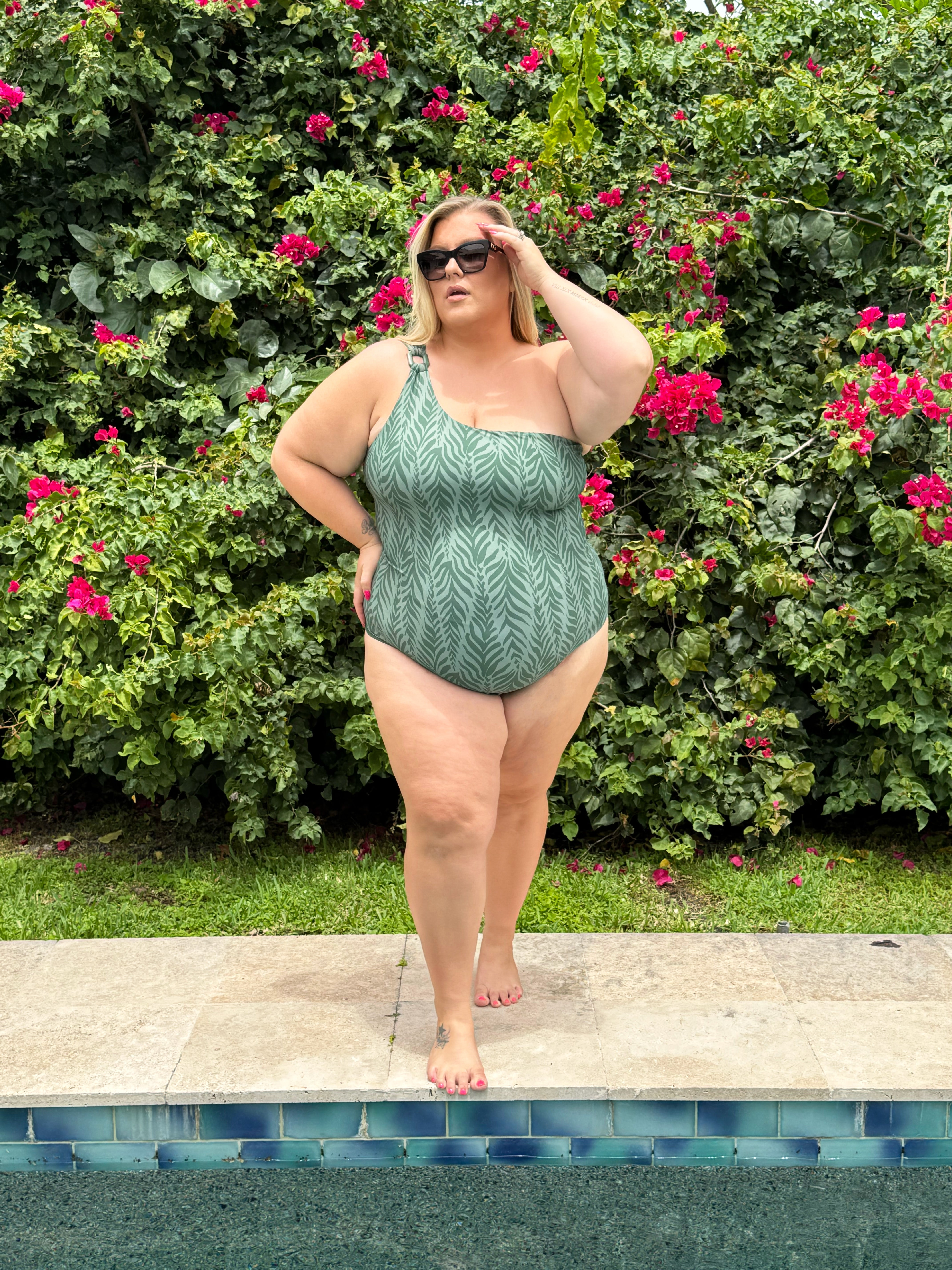 JODIE COCO ONE-PIECE SWIMSUIT plus-size - AMOUR781