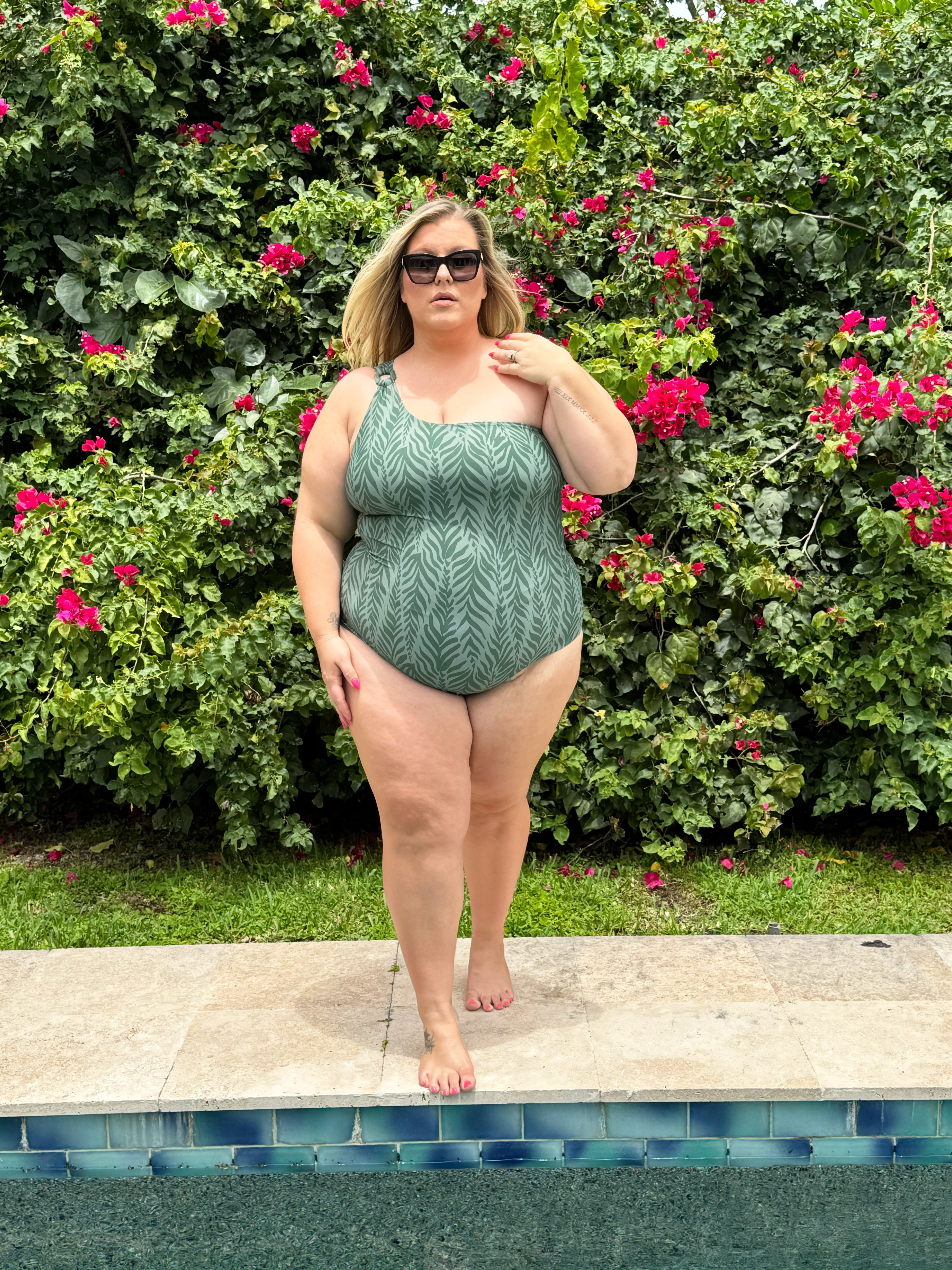 JODIE COCO ONE-PIECE SWIMSUIT plus-size - AMOUR781
