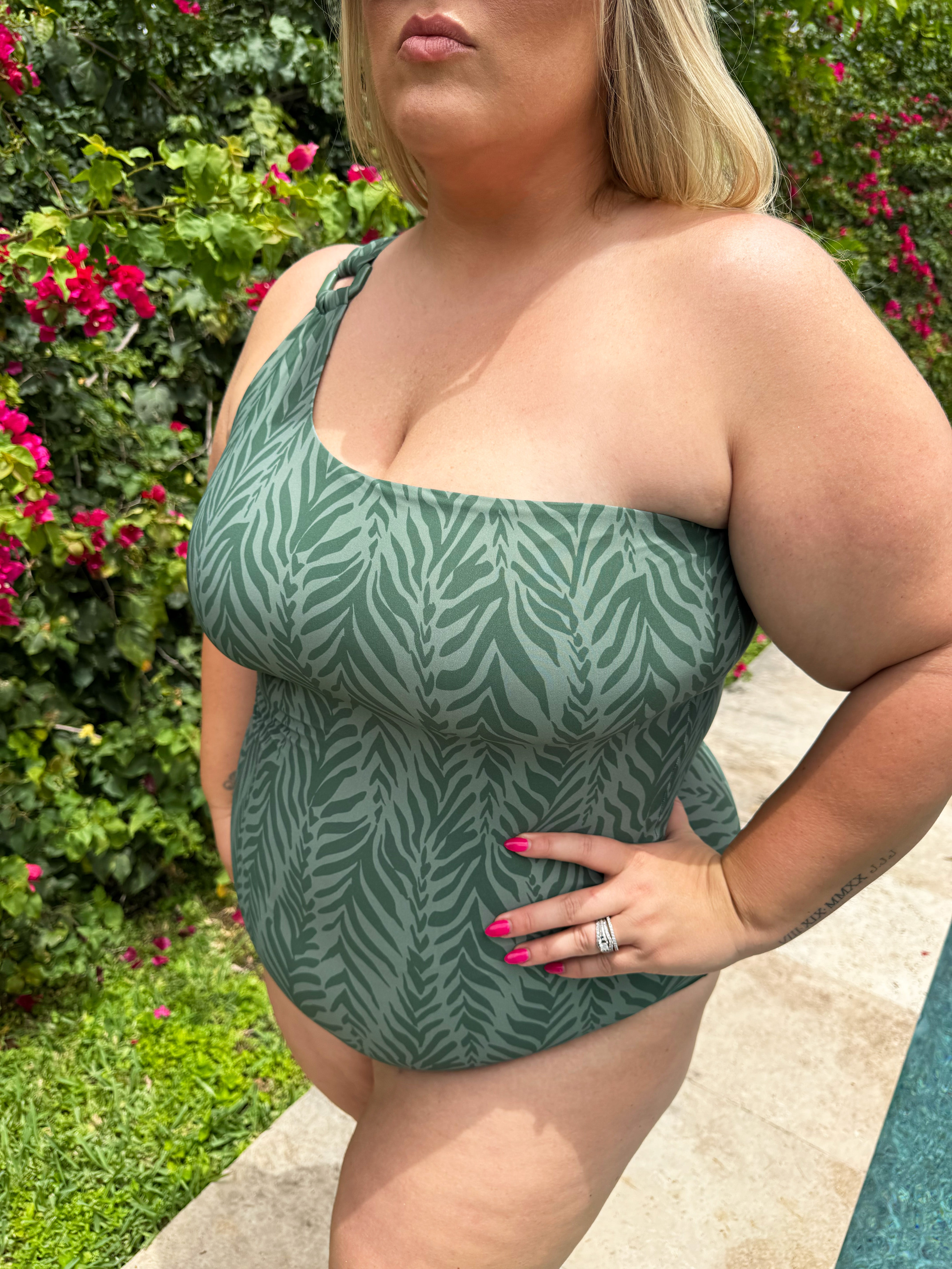JODIE COCO ONE-PIECE SWIMSUIT plus-size - AMOUR781
