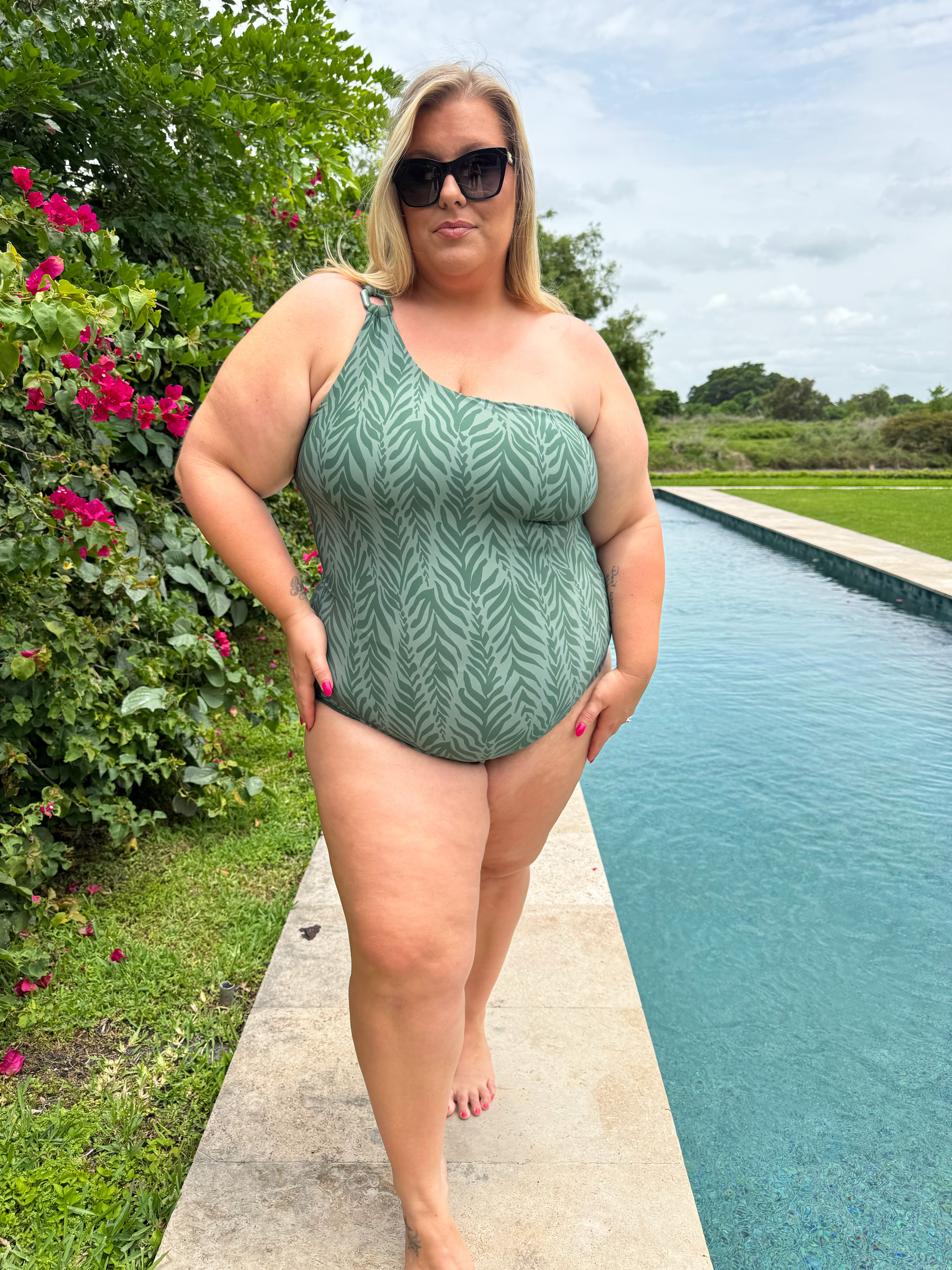 JODIE COCO ONE-PIECE SWIMSUIT plus-size - AMOUR781