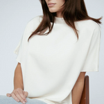 BUTTER SATIN BATWING TOP plus-size - AMOUR781