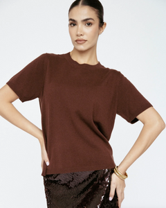 CASHMERE BLEND TEE plus-size - AMOUR781
