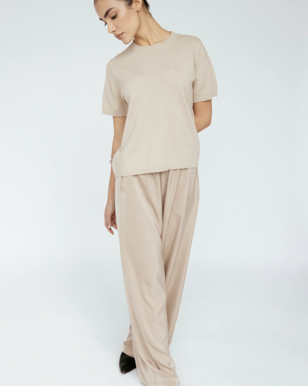 CASHMERE BLEND TEE plus-size - AMOUR781