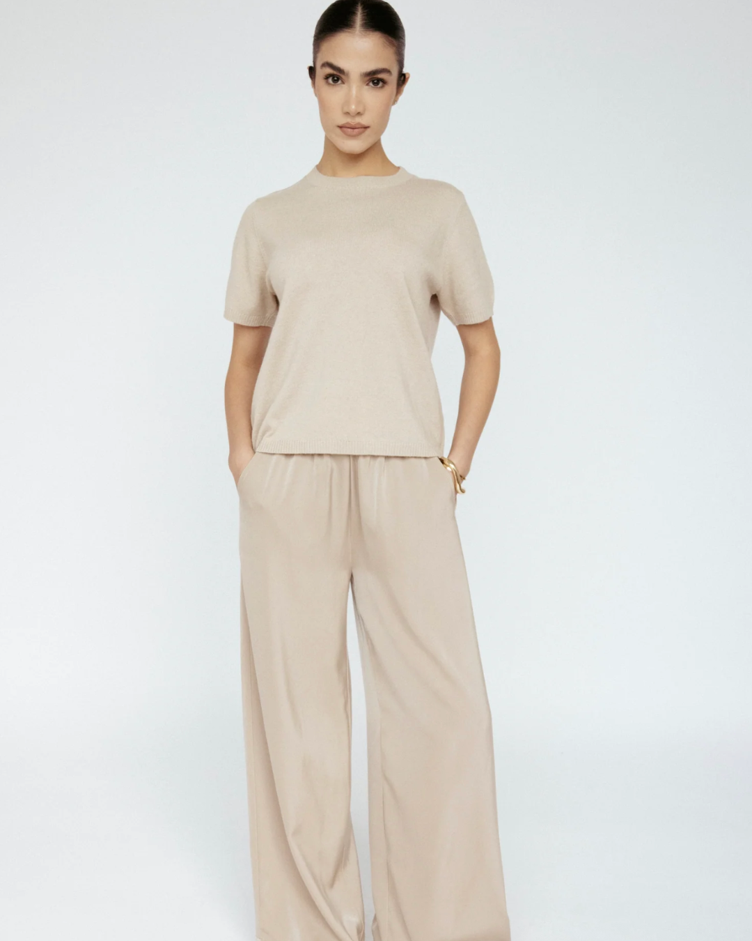 CASHMERE BLEND TEE plus-size - AMOUR781